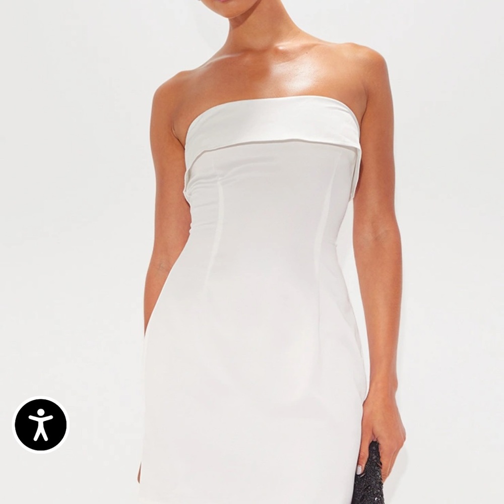 Strapless Mini Dress